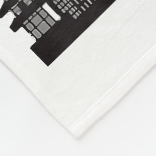 Kiwizilla Funny Kiwi _ New Zealand Bird Lovers Gif Fleece Deken (Hoek)