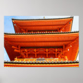 Kiyomizu-dera tempel, Kyoto, Japan Poster (Voorkant)
