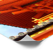 Kiyomizu-dera tempel, Kyoto, Japan Poster (Hoek)