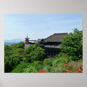 Kiyomizu-dera Temple Kyoto Japon Poster