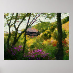 Kiyomizu-tempel II Poster