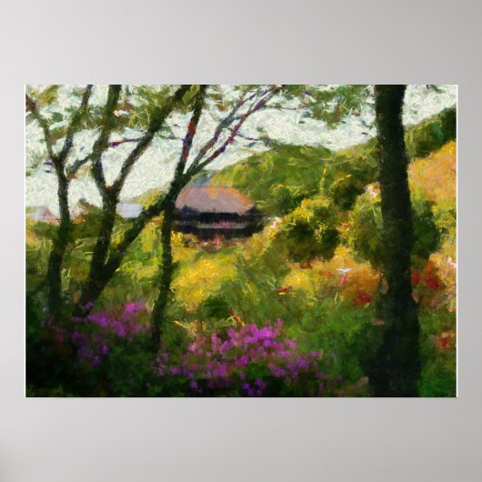 Kiyomizu-tempel II Poster (Voorkant)