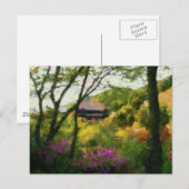 Kiyomizu-tempel in de lente briefkaart (Voorkant / Achterkant)