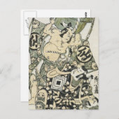 Kiyonobu II Briefkaart (Voorkant / Achterkant)