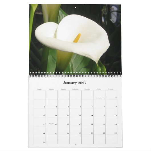 Kiyoshi's Gallery Flora Calendar 2012 Kalender (Jan 2027)