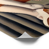 Kizette en Roos | Tamara de Lempicka | Poster (Hoek)