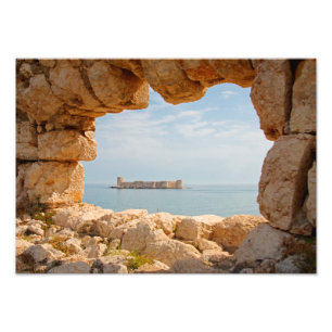 Kizkalesi, Turkije Foto Afdruk