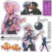 Kizmet Collection: Official MV Kiss-cut Sticker (Voorkant)