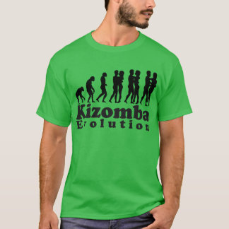 Kizomba Evolution Black Logo T-shirt