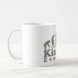 Kizomba Evolution Grey Logo Koffiemok