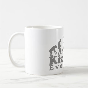 Kizomba Evolution Grey Logo Koffiemok