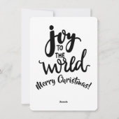 KJV Glorie aan God Kerstmis Feestdagenkaart (Achterkant)