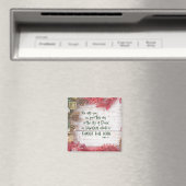 KJV Luke Bible Verse Kerstmis Magneet (Insitu (Vaatwasser))