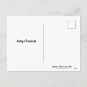 KJV Scripture Chickadees Christelijke Kerst Feestdagenkaart (Achterkant)