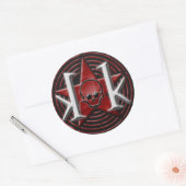 KK Star Logo Sticker (rond) (Envelop)