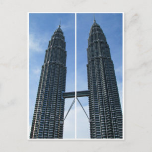 kl petronas twins briefkaart