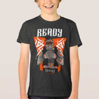 Klaar Bella+Canvas Jeugd Tri-blend T-Shirt