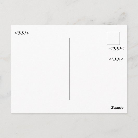 KLAAR; BLACKBEARD YMCA BRIEFKAART (Achterkant)