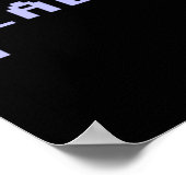 Klaar C64-thuiscomputer 80's Retro-gamercodeerder- Poster (Hoek)