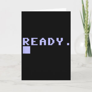 Klaar C64-thuiscomputer 80's Retro-gamercodeur-her Kaart
