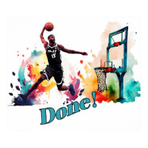 Klaar: de ultieme slamdunk basketbaltrend