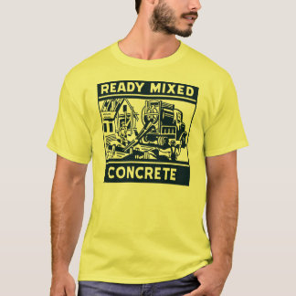 Klaar Gemengde beton T-shirt
