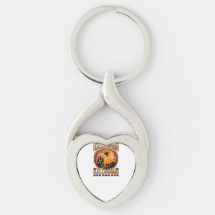 Klaar Halloween Sinds Laatste Geheime Kasteel Gees Sleutelhanger