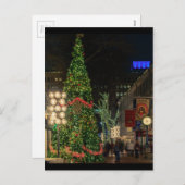 Klaar Kerstmis Feestdagenkaart (Voorkant / Achterkant)