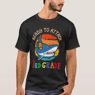 Klaar om 3Rd Graad haai eerst terug naar Scho aan T-shirt