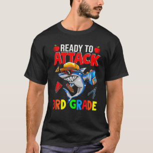Klaar om 3RD grade aan te vallen - haai Lover teru T-shirt