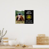 Klaar om Afstuderen te raditeren Poster (Keuken)