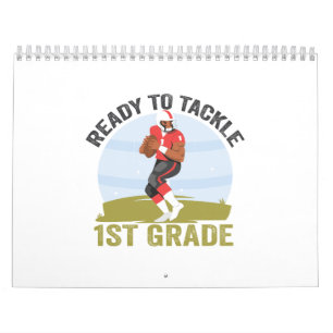 Klaar om American Football Fantasy Rugby aan te pa Kalender