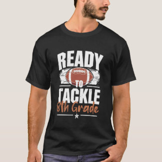 Klaar om American Football op de Middelbare School T-shirt