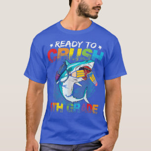 Klaar om de 5e graadhaai terug te brengen naar sch t-shirt