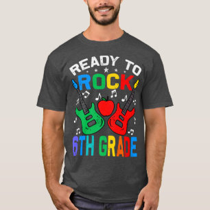 Klaar om de 6e graad terug te draaien naar school t-shirt