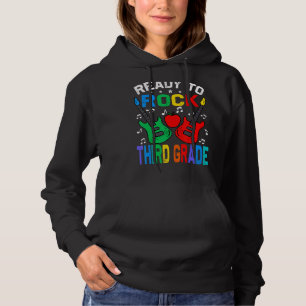 Klaar om de derde klas terug te geven naar school  hoodie