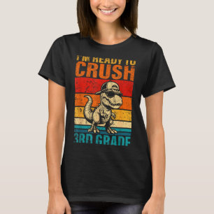 Klaar om de dinosaurussen uit de 3e klas te verple t-shirt