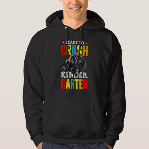 Klaar om de Kindergarten Monster terug te trekken Hoodie