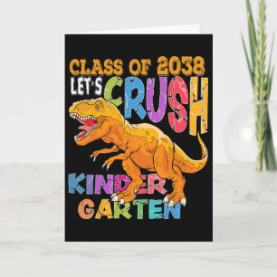 Klaar om de kleuterschool 2038 Dinosaur Ck naar Sc Kaart
