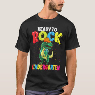 Klaar om de Kleuterschool Dinosaurus Terug naar Sc T-shirt