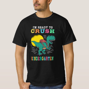 Klaar om de kleuterschool te kraken t-shirt