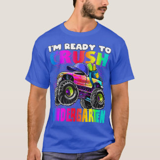 Klaar om de Monster Truck Kindergarten terug te br T-shirt
