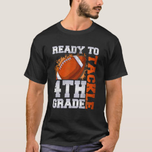 Klaar om de vierde klas op de eerste dag van schoo t-shirt