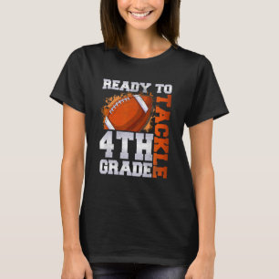 Klaar om de vierde klas op de eerste dag van schoo t-shirt