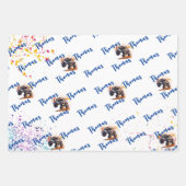 Klaar om een monstervrachtwagen te crashen inpakpapier vel (Voorkant 2)