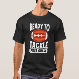Klaar om eerste graad terug te pakken naar schoolv t-shirt
