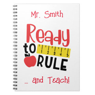 Klaar om heerser en Apple te regeren Notitieboek