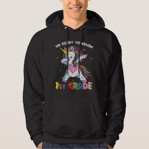 Klaar om het 1e leerjaar te verpletteren Cute Unic Hoodie