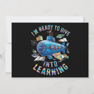 Klaar om in het leren te duiken Terug naar school  Kaart
