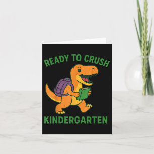 Klaar om kinderen naar school te brengen kaart